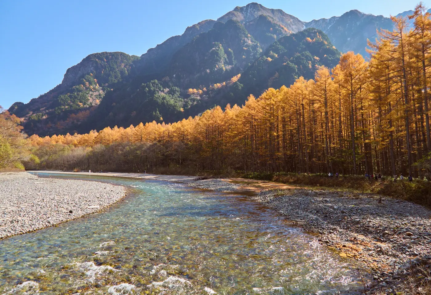 Kamikochi in autunno