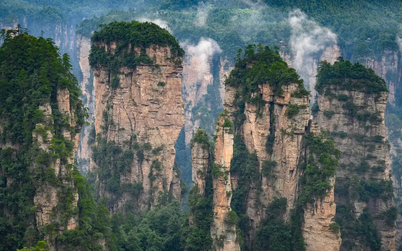 Le colonne di Wulingyuan